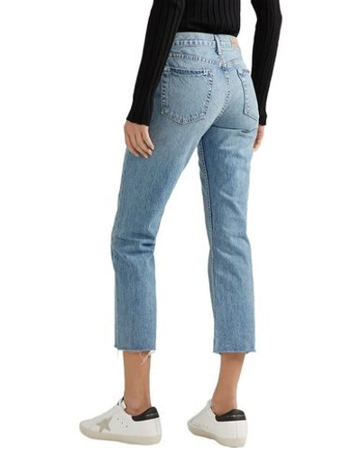 Shop Grlfrnd Woman Jeans Blue Size 32 Cotton