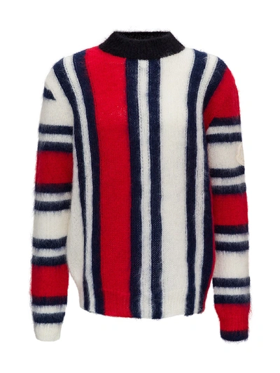 Shop Moncler Genius Striped Sweater By 1952 In Multicolor