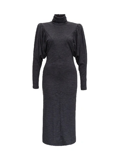 Shop Isabel Marant Genia Dress In Grey