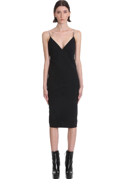 Shop Rick Owens Maillot Dress Dress In Black Cotton