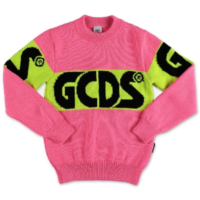 Shop Gcds Sweater In Rosa
