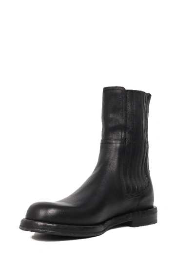 Shop Dolce & Gabbana Leather Boot Black