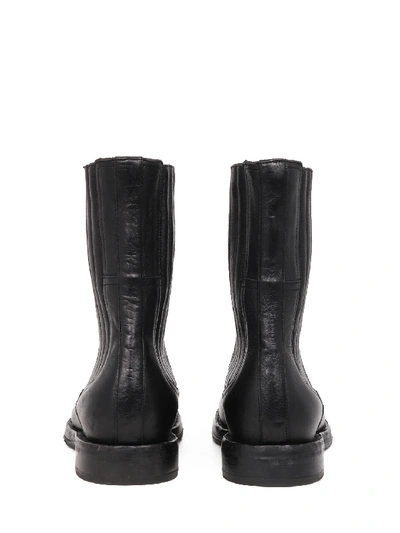 Shop Dolce & Gabbana Leather Boot Black