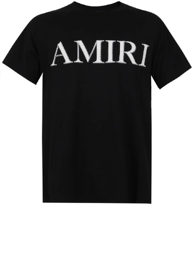 Shop Amiri T-shirt Logo Black