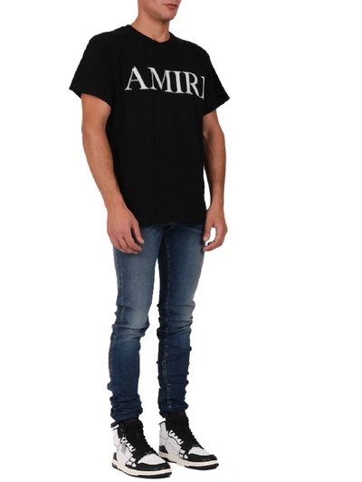 Shop Amiri T-shirt Logo Black