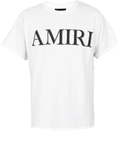 Shop Amiri T-shirt Logo White