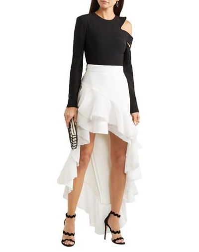 Shop Maticevski Mini Skirts In White