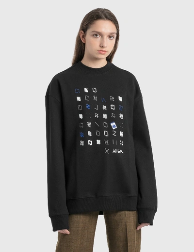 Shop Ader Error Archive Sweatshirt In Black