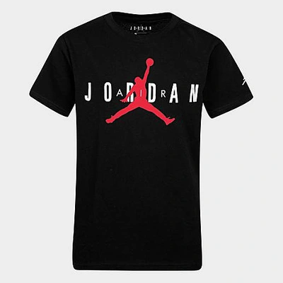 Shop Nike Jordan Boys' Air Jumpman T-shirt In Black