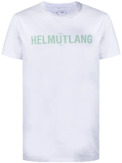 Shop Helmut Lang Web Standard T-shirt In White