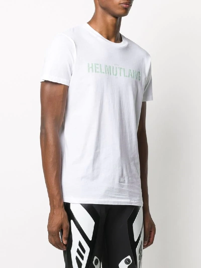 Shop Helmut Lang Web Standard T-shirt In White