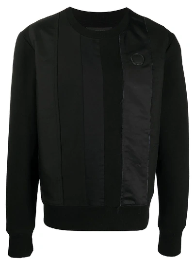Shop Viktor & Rolf Mix Stripe Sweatshirt In Black