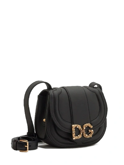 Shop Dolce & Gabbana Dg Amore Bag Small In Black