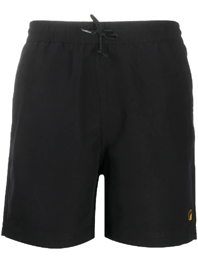 Shop Carhartt Chase Swimming Shorts In Black