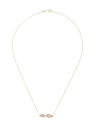 Shop Aliita Swimmer Pendant 9kt Yellow Gold Necklace