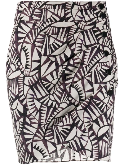 Shop Ba&sh Oster Mini Skirt In Grey
