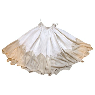 Pre-owned Alaïa Beige Skirt