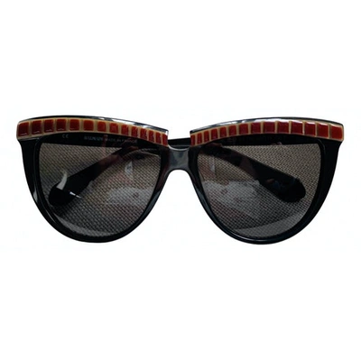 Pre-owned Balmain Black Sunglasses