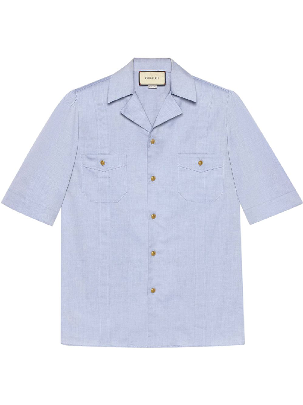 gucci button up short sleeve