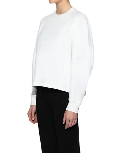 Shop Y-3 Sweatshirts In White