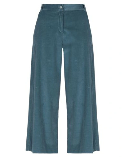 Shop Weekend Max Mara Casual Pants In Pastel Blue