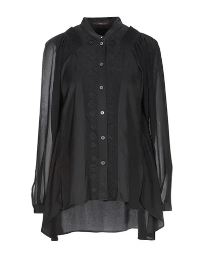 Shop High By Claire Campbell High Woman Shirt Black Size 6 Polyester
