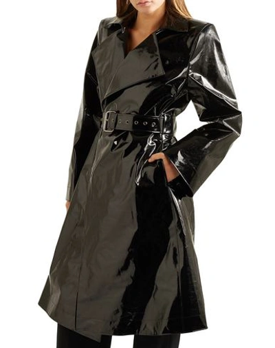 Shop Gareth Pugh Overcoats In Black