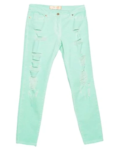 Shop Blumarine Jeans In Light Green