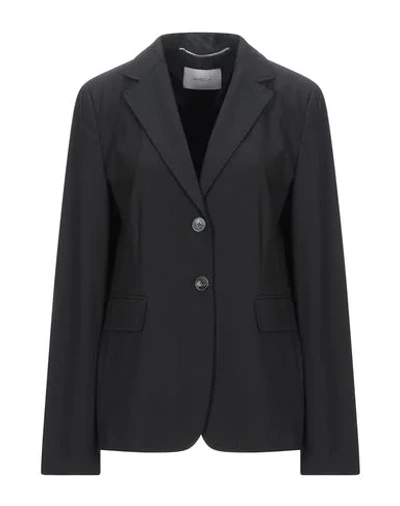 Shop Marella Sartorial Jacket In Black