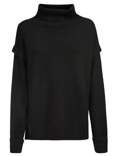 Shop Barena Venezia Roll Neck Sweater In Black