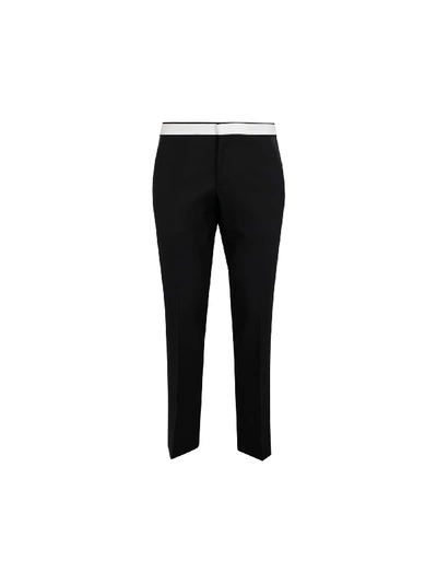 Shop Burberry Pants In Black