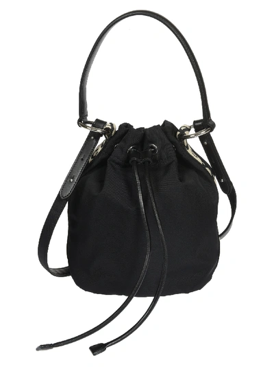 Shop Stella Mccartney Small Bucket Bag In Black