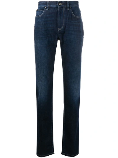 Z-zegna Straight-leg Jeans In Blue