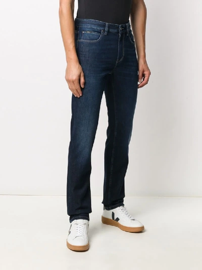 Z-zegna Straight-leg Jeans In Blue