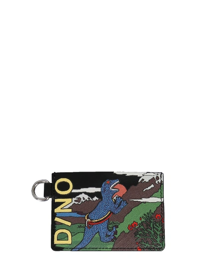 Shop Ps By Paul Smith Leather Card Holder In Multicolour