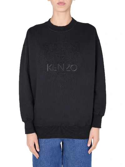 Shop Kenzo Loose Fit Sweatshirt In Black