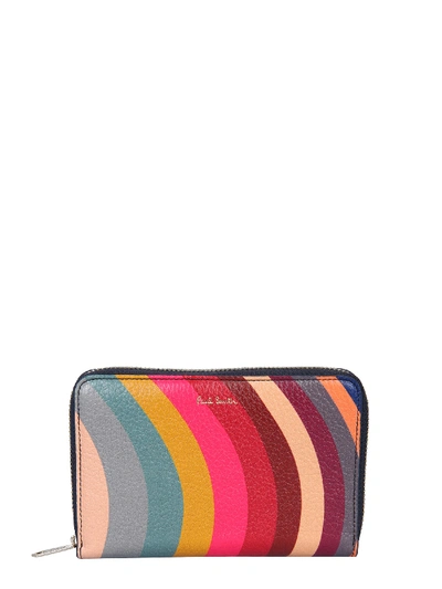 Shop Paul Smith Medium Wallet In Multicolour