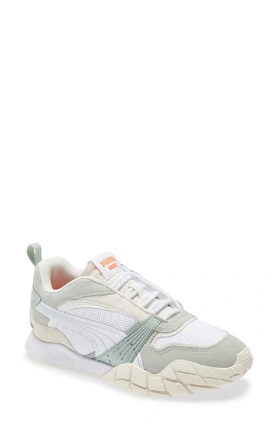 Shop Puma Kyron Wild Beasts Sneaker In Aqua Gray/  White