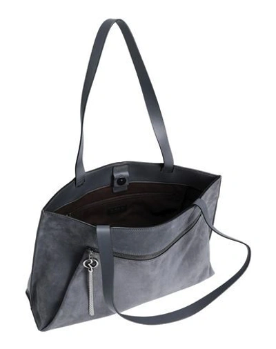 Shop Rodo Handbag In Lead