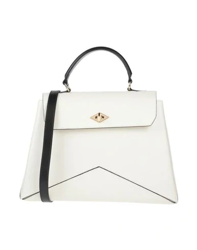 Shop Ballantyne Handbags In White