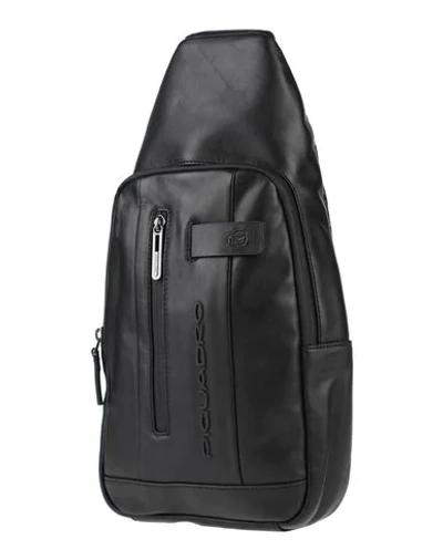 Shop Piquadro Backpack & Fanny Pack In Black