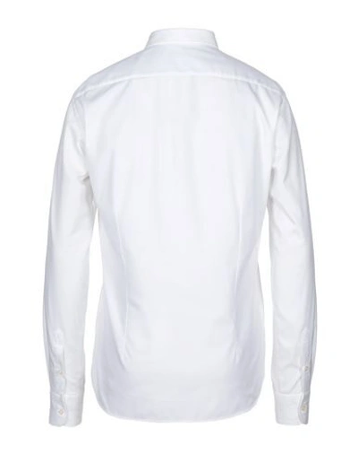 Shop Aglini Shirts In White