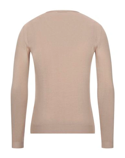 Shop Alessandro Dell'acqua Man Sweater Beige Size Xxl Merino Wool, Acrylic