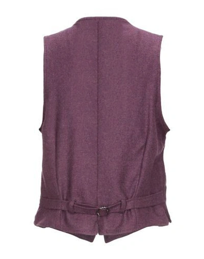 Lardini Suit Vest In Mauve
