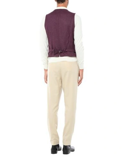 Lardini Suit Vest In Mauve