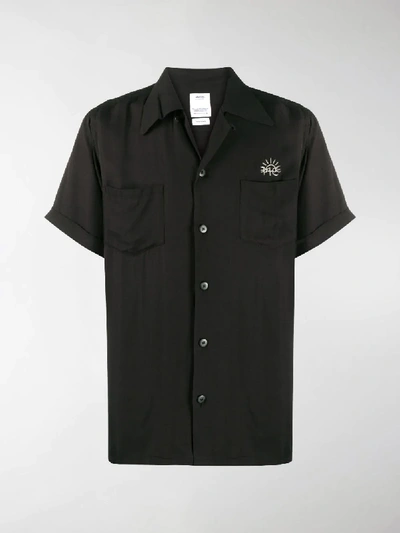 Shop Visvim Short Sleeves Shirt In Black