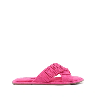 Shop Schutz Paulinna Flat Sandal In Paradise Pink