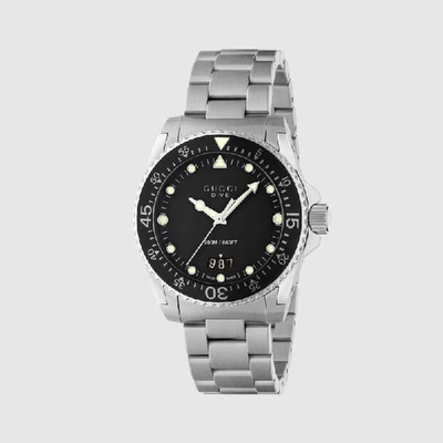 Shop Gucci Dive Watch In Undefined