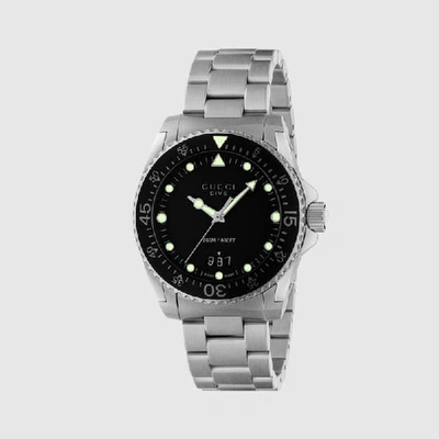 Shop Gucci Dive Watch In Undefined