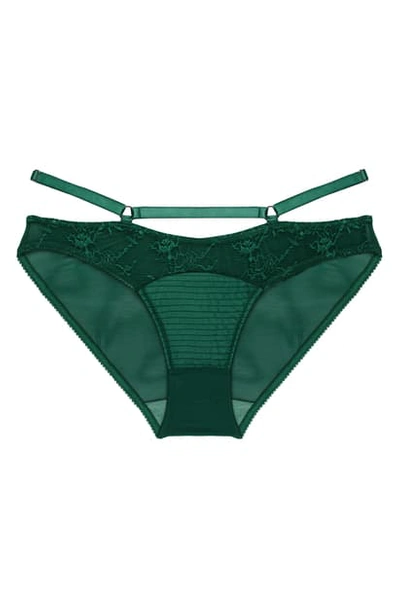 Shop Dita Von Teese Madame X Bikini In Juniper